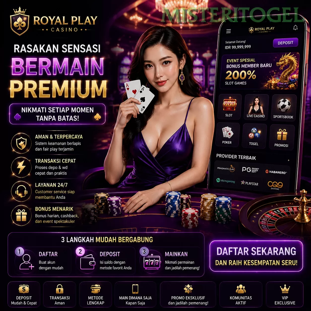 WELCOME BONUS NEW MEMBER 50_ promotion image