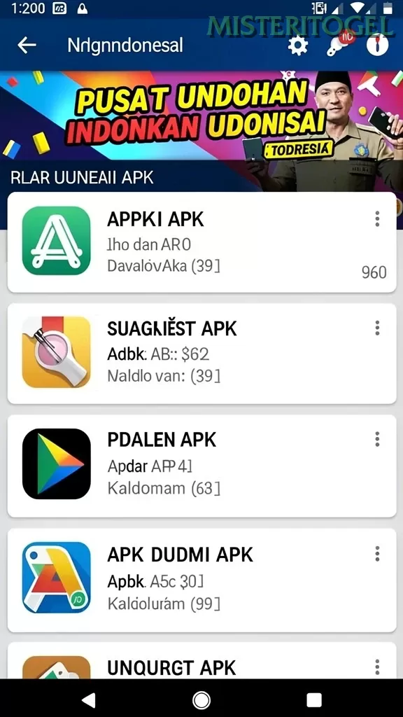Sistem Pembayaran misteritogel screenshot